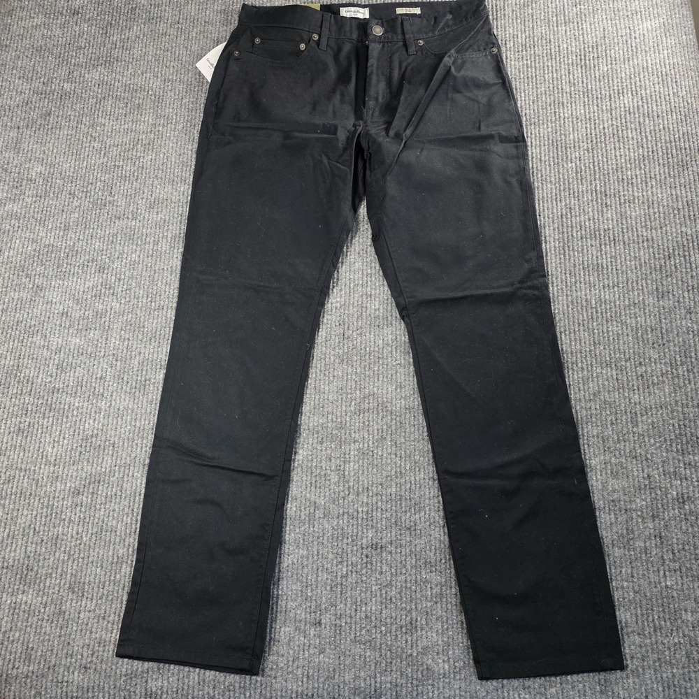 Goodfellow & Co Mens Slim Fit Chino Pants Black 34x32 NWT